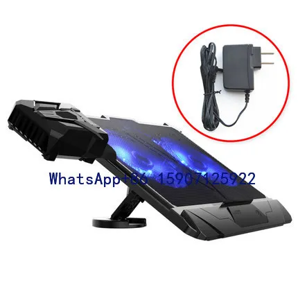 

Laptop Radiator 14-Inch 15.6 Air-Driven Side Suction Computer Base Pad Ventilating Fan Bracket Board Pad