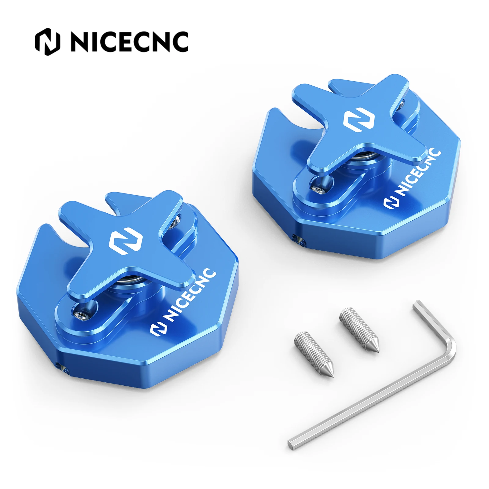 NICECNC Für Stark Varg EX Für Stark Varg MX 2024-2025 Motorrad Paar Vordergabeln Einstellung Knopf Aluminium elektrische Dirt Bike – Detail 7