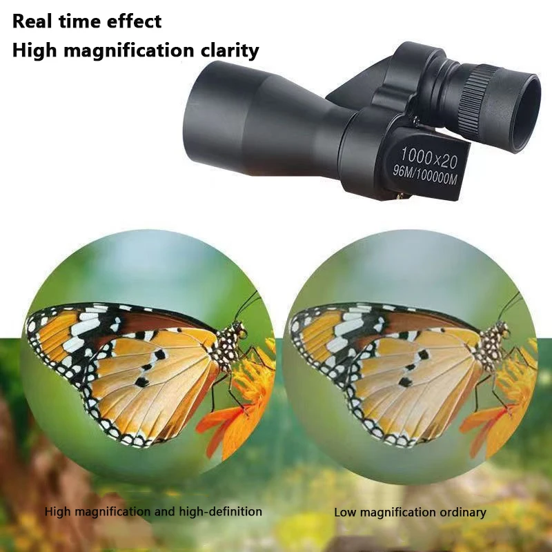 

Portable HD Night Vision Mini Pocket Monocular Telescope High Magnification Zoom Outdoor Fishing Telescope