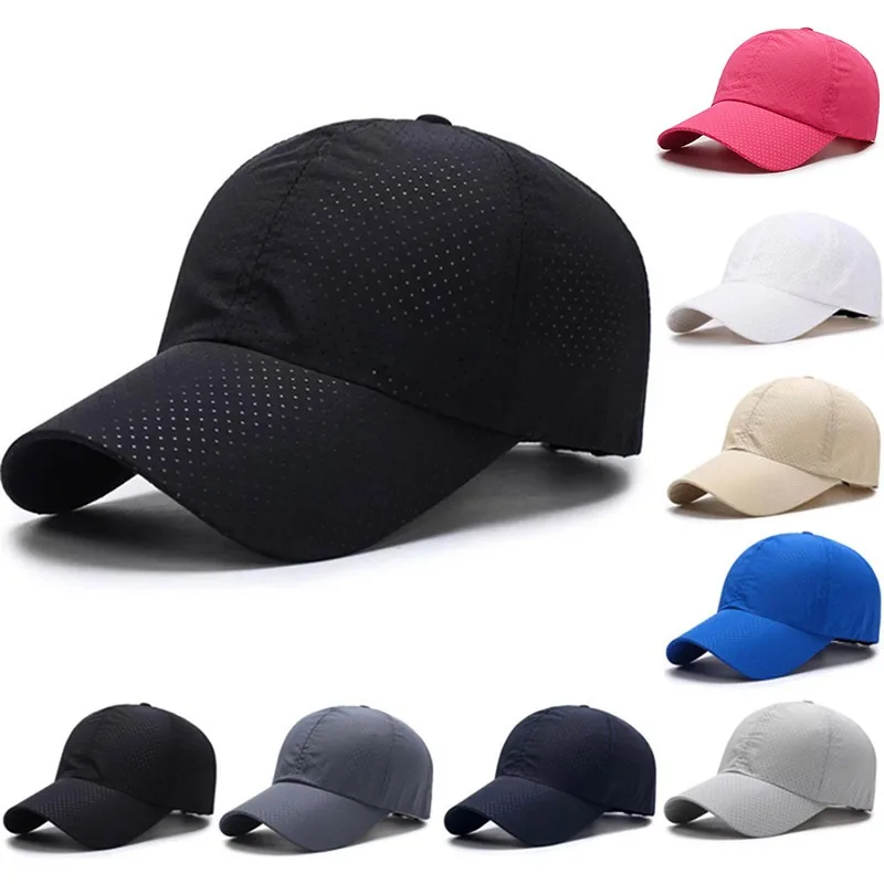 

Black Cap Solid Breathable Baseball Cap Snapback Caps Casquette Hats Fitted Casual Gorras Hip Hop Dad Hats For Men Women Unisex