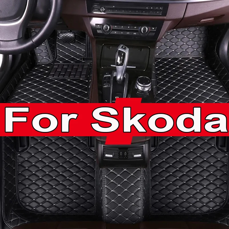 Tappetino Per Auto Per Skoda Octavia Superb Fabia Kodiaq Karoq Rapid Enyaq Accessori Per Auto