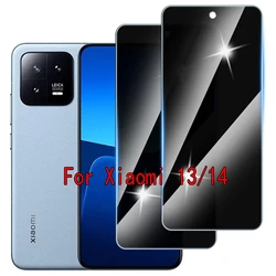Dual Pack Privacy Screen Protector - 9H Tempered Glass Film for Anti Peeping (For Xiaomi 14)