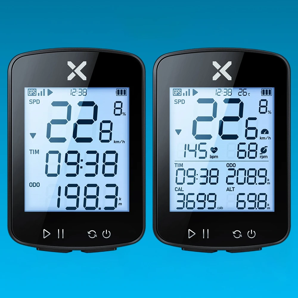 Bike Computer GPS Generation 2 Cycling Wireless Speedometer Tracker