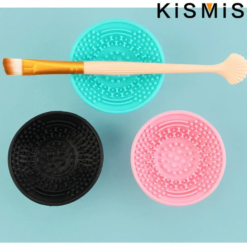 Silicone Makeup Brush Cleaning Pad with Suction Cup