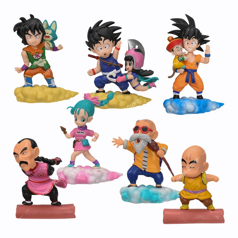 BANDAI Dragon Ballaction Figure 1 Generation 2 Generations 5 Dragon Ball  Tumblers Ex Cashapou Gacha Son Goku Tao Pai PaI Model - AliExpress