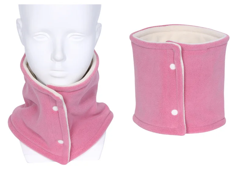 Winter Paar doppelseitige Polar Fleece Hals Gamasche Luxus Marke Dicken Ring Schalldämpfer für Frauen Warme Kaschmir Hals Abdeckung schal – Detail 12