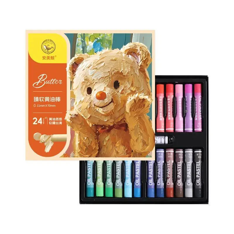Soft Butter Art Sticks for Paper Canvas Wood