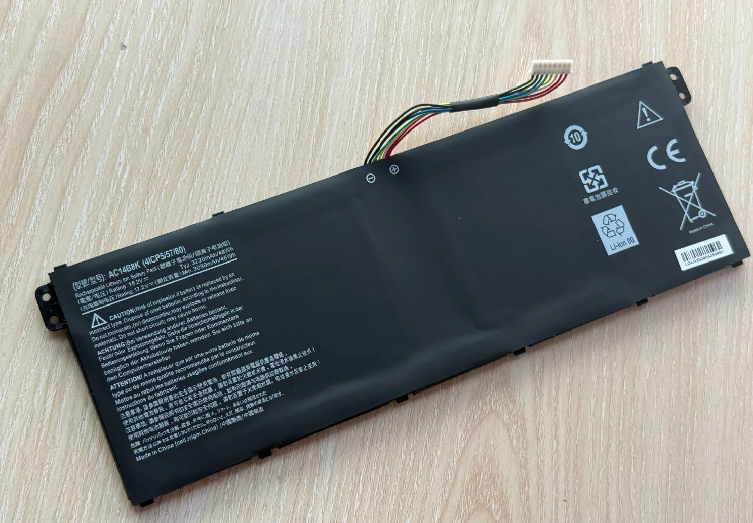 AP18C8K Batteria per Acer Aspire 5 A514-54 A514-54G A515-56 A515-56G