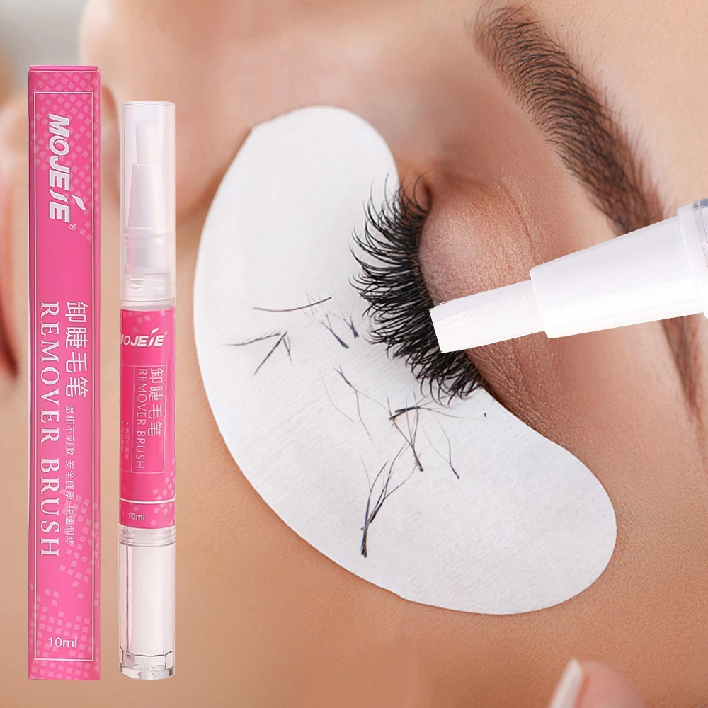 Safe Eyelash Extension Glue Remover Non-irritating Quick Drying Adhesive Transparent Gel Remover Eye Lashes Make Up Pen makeup remover lash glue remover