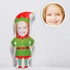 My Face Pillow Custom Pillow Face Body Pillow Personalized Photo Pillow Gift Christmas Elf Christmas Angel Costume Throw Pillow 3