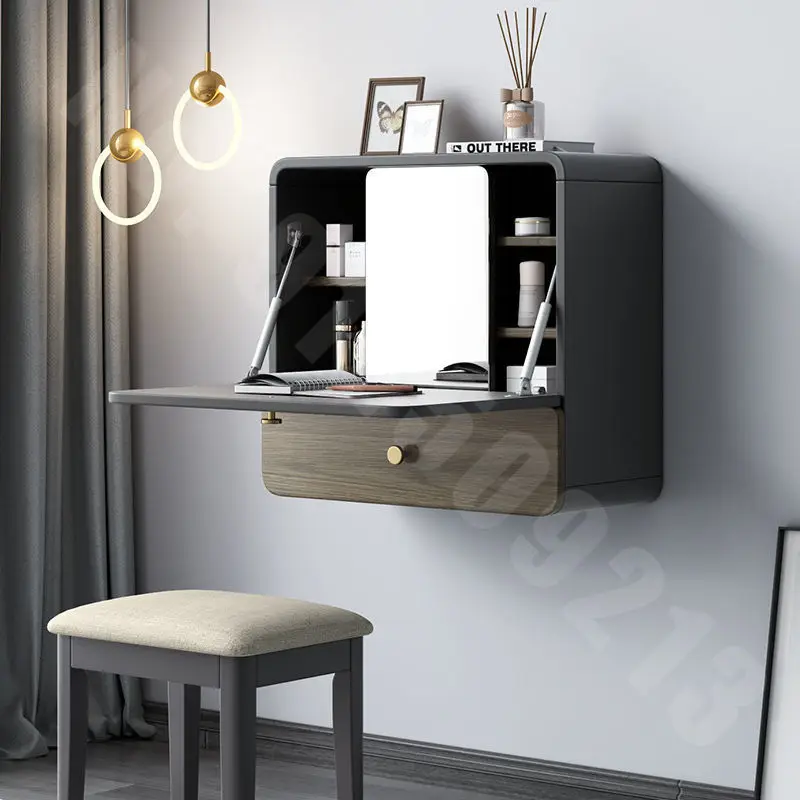 Creative wall hanging dressing table bay window wall hanging net red