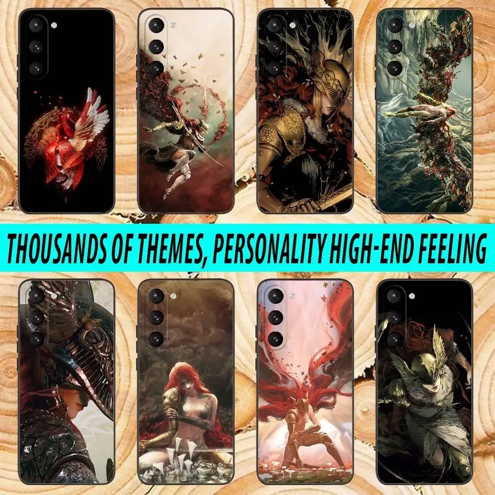 Elegant B-Blade M-Miquella Malenia Soft Black Phone Case