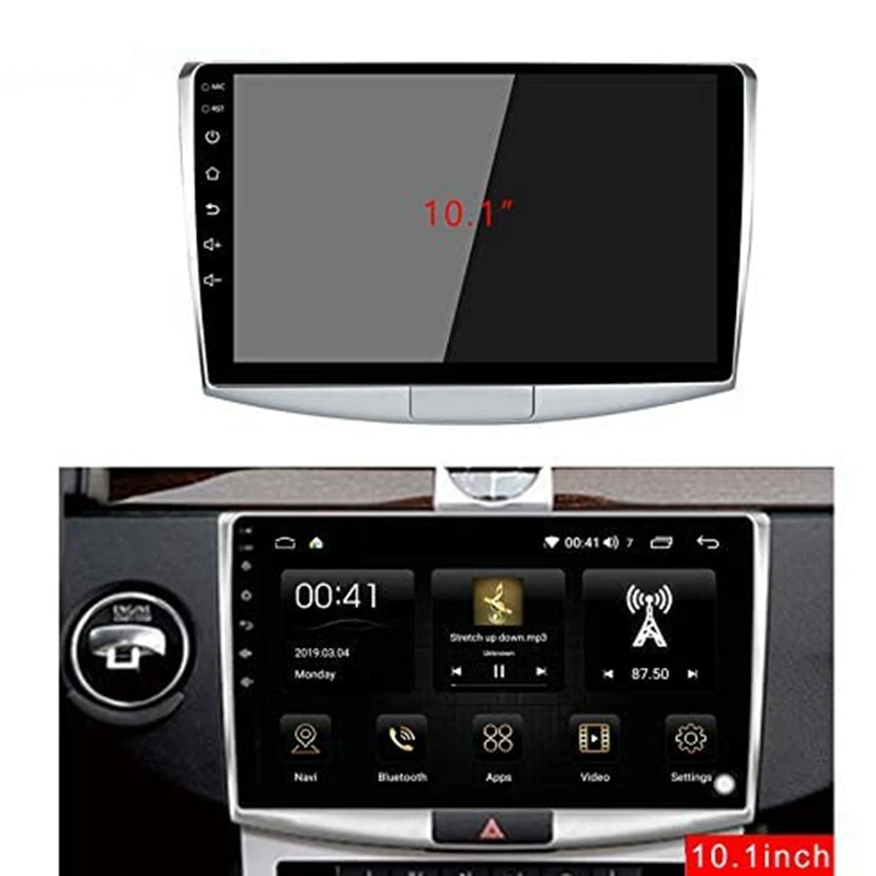 ڵ DVD      Ʈ ̽þ г, CC/PASSAT 2010-2016    ÷̾, 10.1 ġ, 2Din