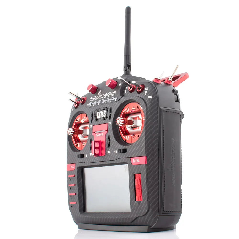 RadioMaster 원격 제어 송신기, TX16S MKII MAX ELRS/4IN1, AG01 전체 CNC 홀 짐벌 포함