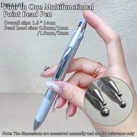 Nail Point Diamond Pen 4-in-1 Embellishment Rotating Nail Point Painting Brush Ballpoint Design Art Tool Manicure Tip Dot Paint 1