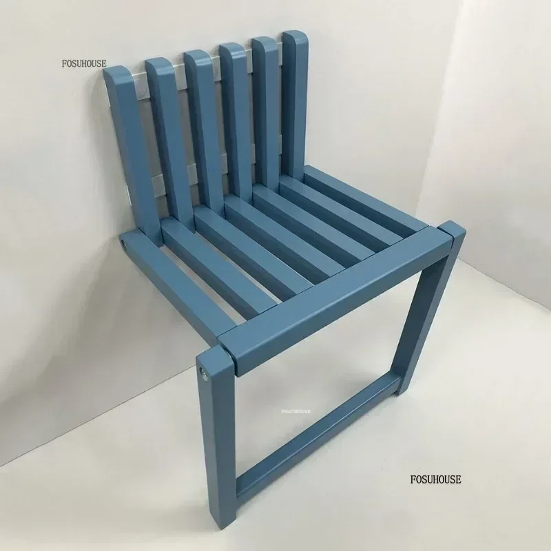 Wall Seat Fold Away Ottomans Suitable for Hallway Solid Wood Stools Wall Mounted Invisible Folding Shoe Changing Stool