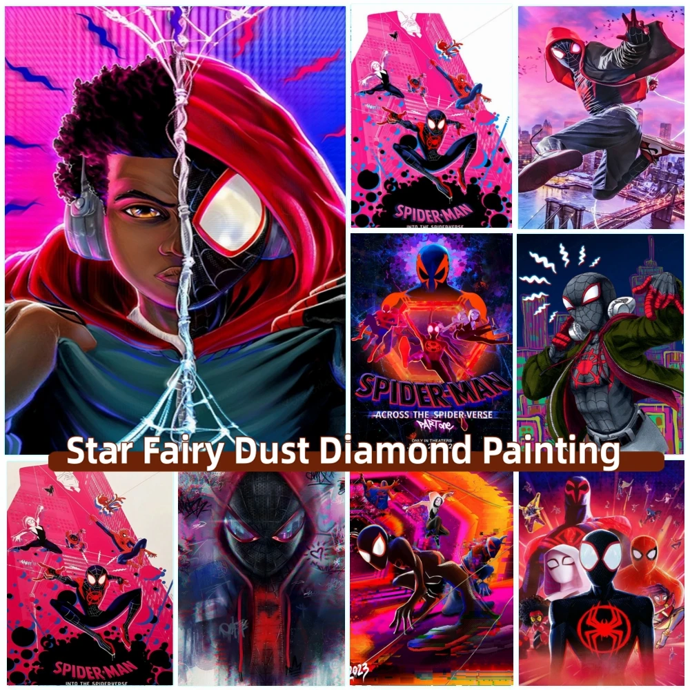 Miles Morales Spider Man – 5D Diamond Painting