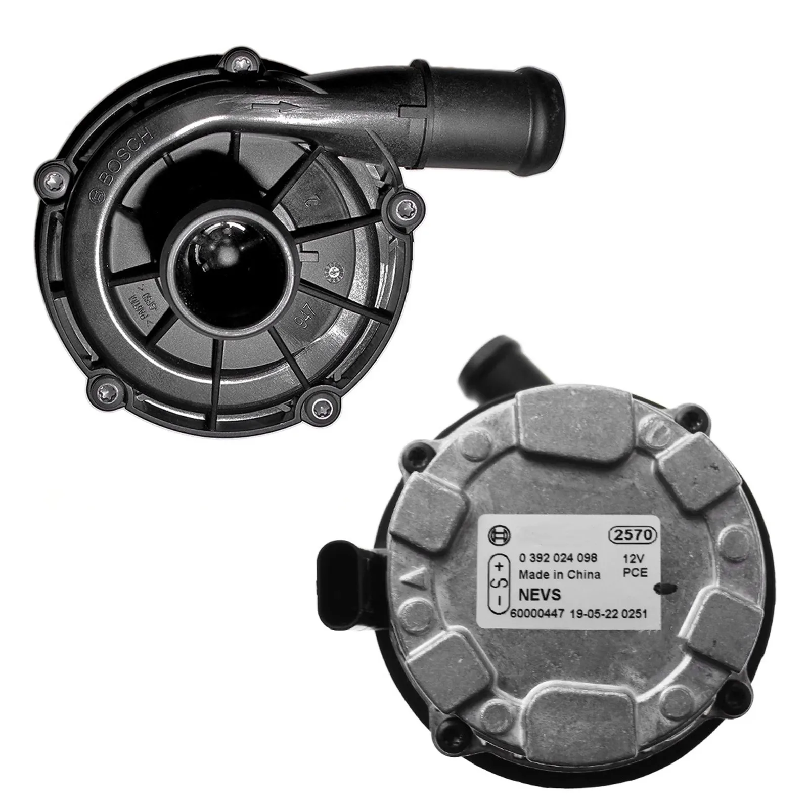Car Water Pump Car Cooling Electronic Water Pump DC12V 90W High Flow Brushless Circulation Hot Water Pump PWM Adjustable Speed