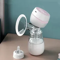 Electric breast pump intelligent all-in-one automatic breast pump breast massager silent breast pump breast milk milking bottle 2