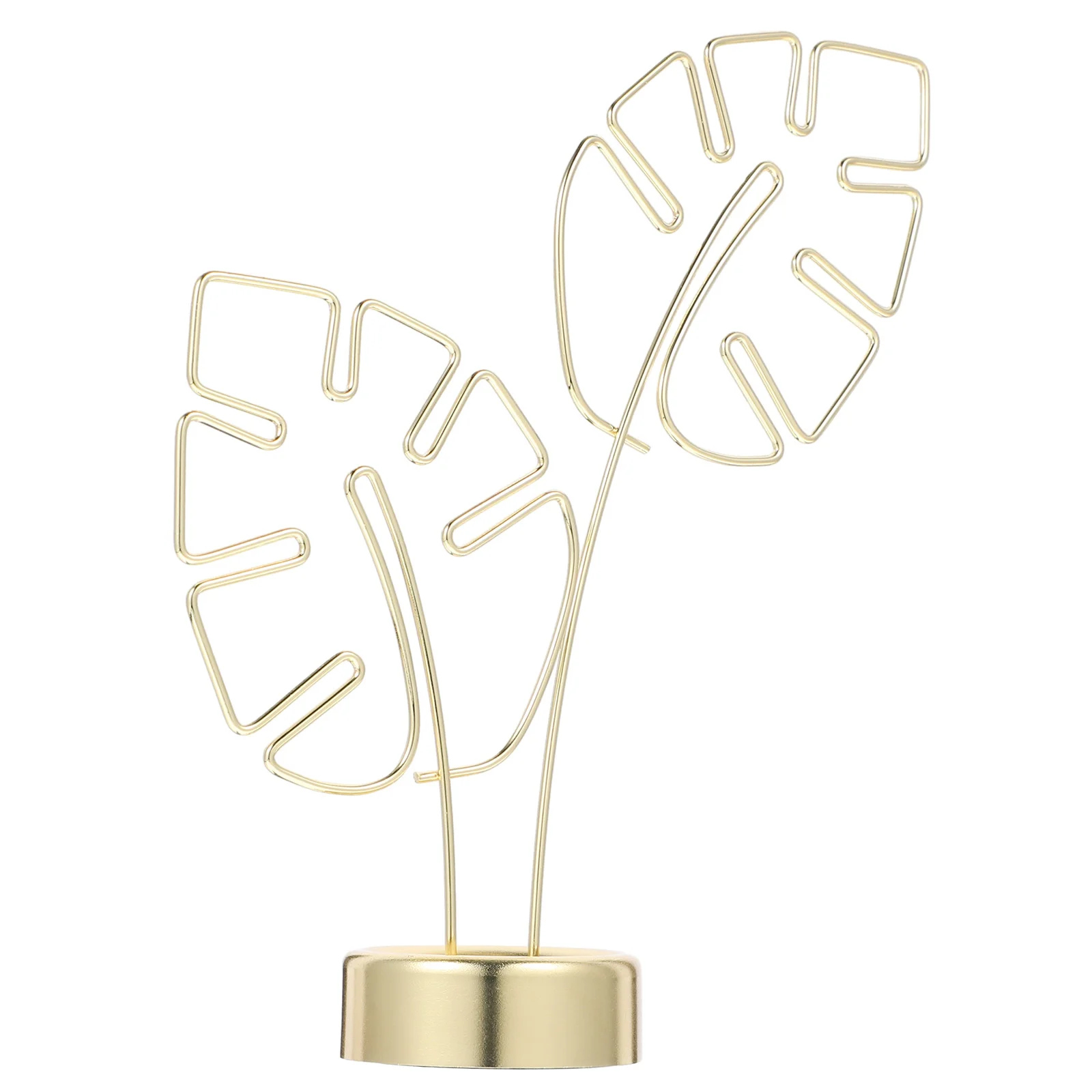 

Note Folder Place Setting Stand Gold Decor Wedding Desktop Decoration Photo Frame