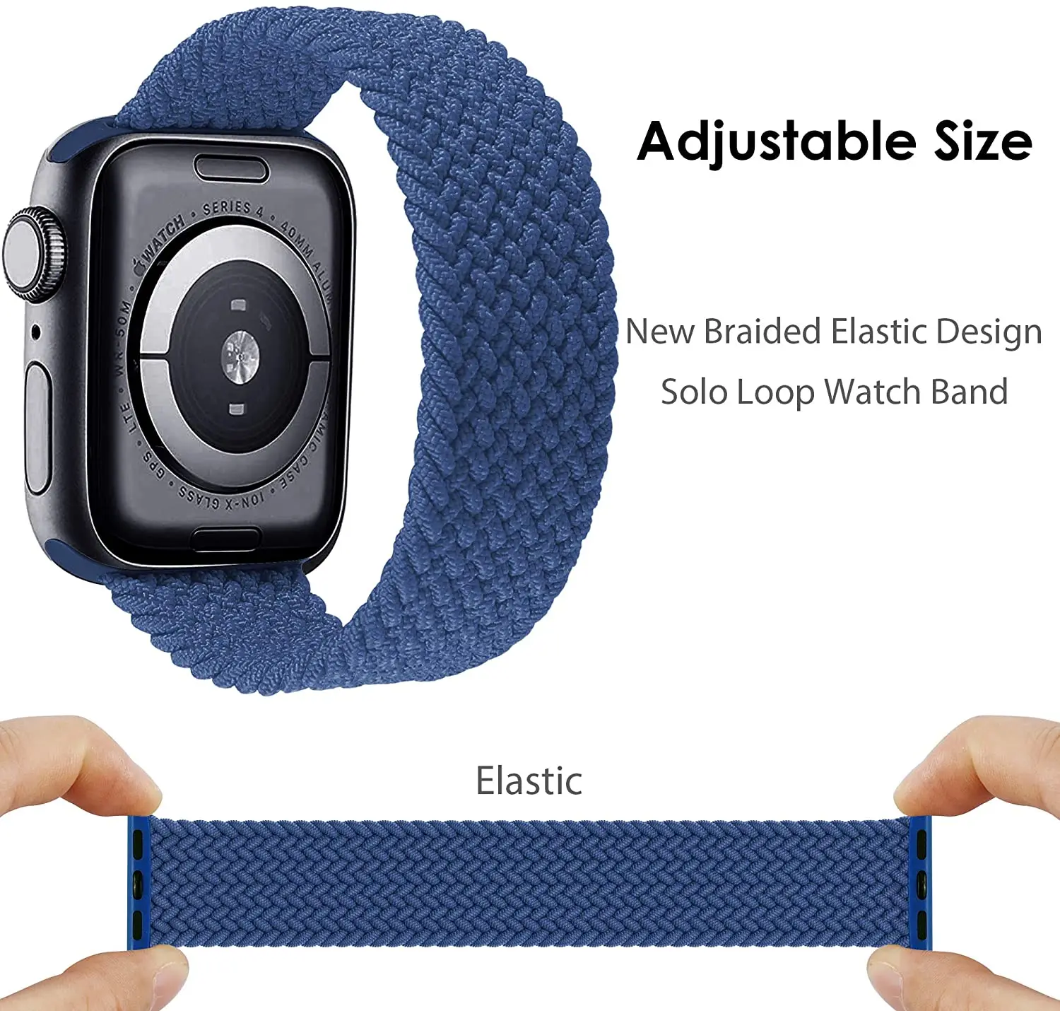 Braided Solo Loop Watch Strap Bracelet