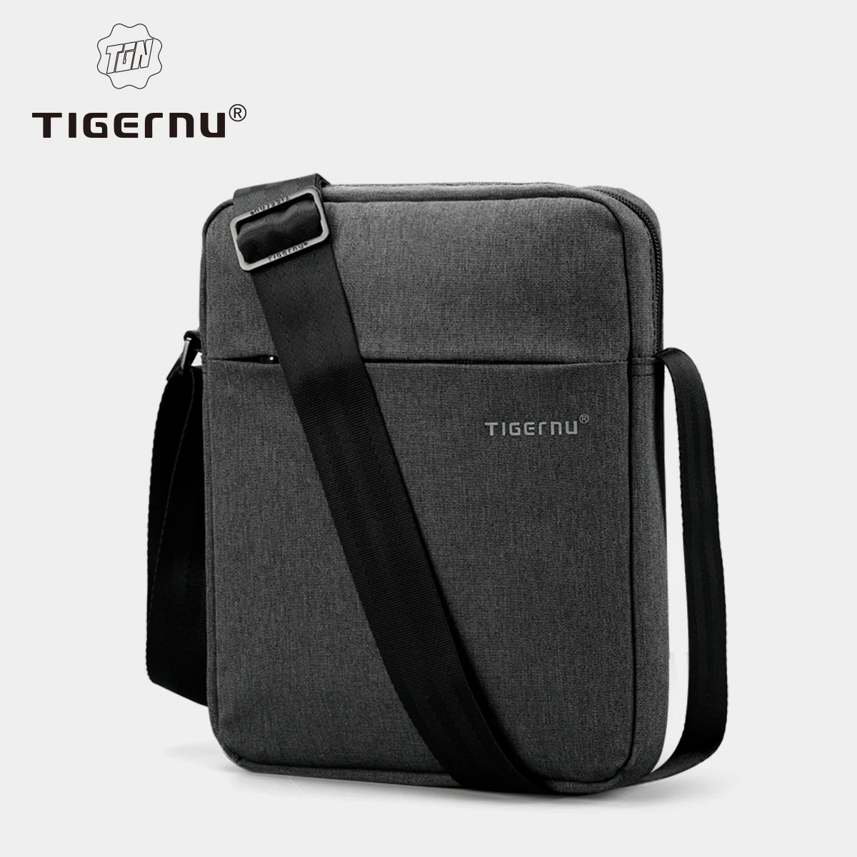 Tigernu 새로운 남성 메신저 가방 남성을위한 고품질 방수 어깨 가방 비즈니스 여행 크로스 바디 가방 남성 미니 가방