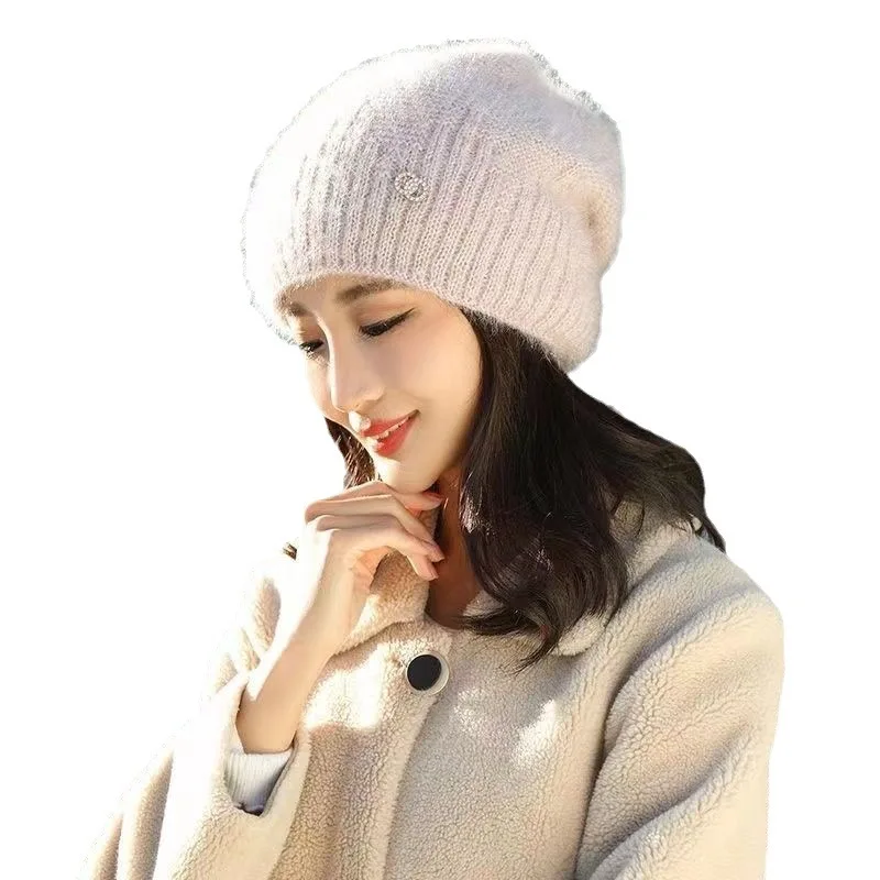 Winter Hat Dui Autumn/Winter Korean Edition Women's Knitted Outdoor Woolen Hat