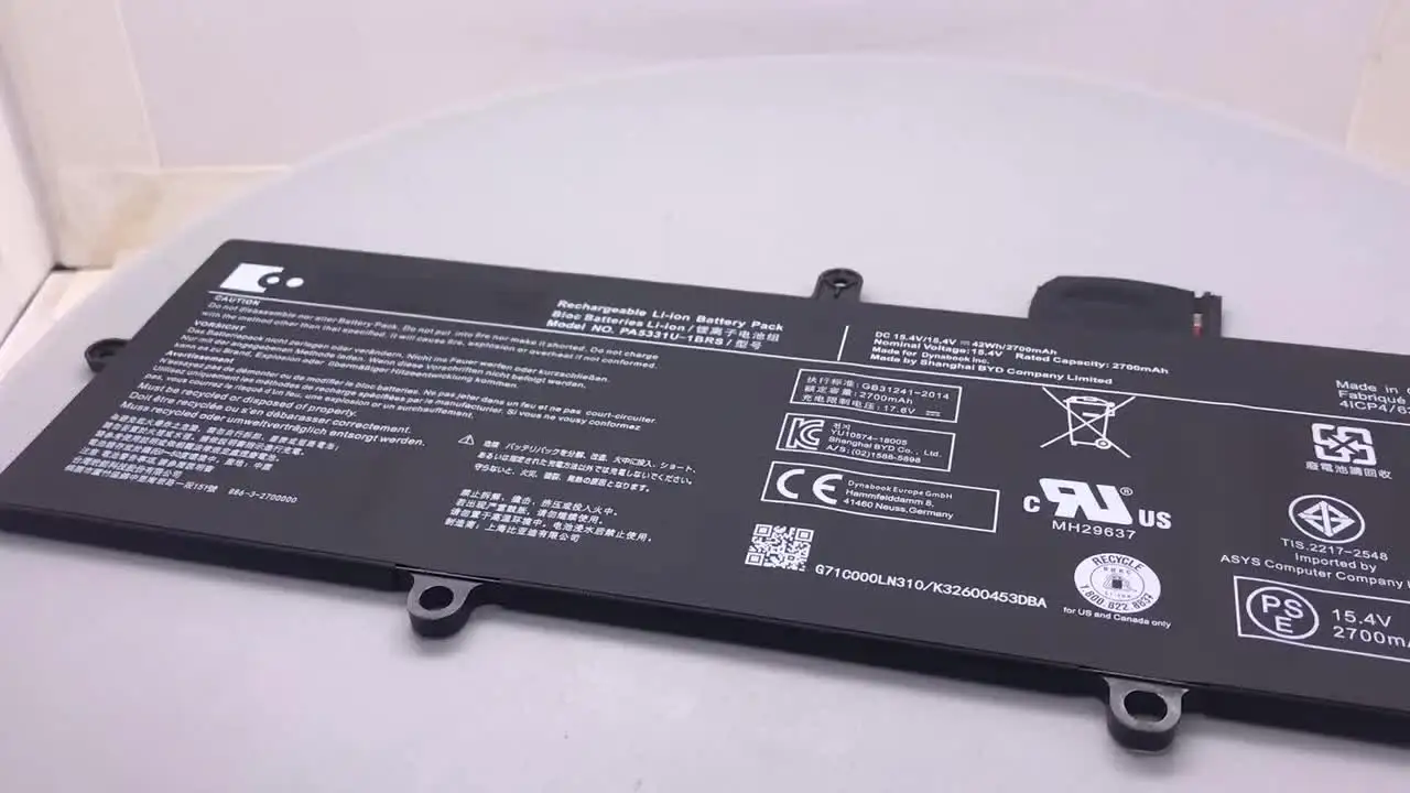 dynabook リチウムイオンバッテリー PA5311U-1BRS dynabook リチウム