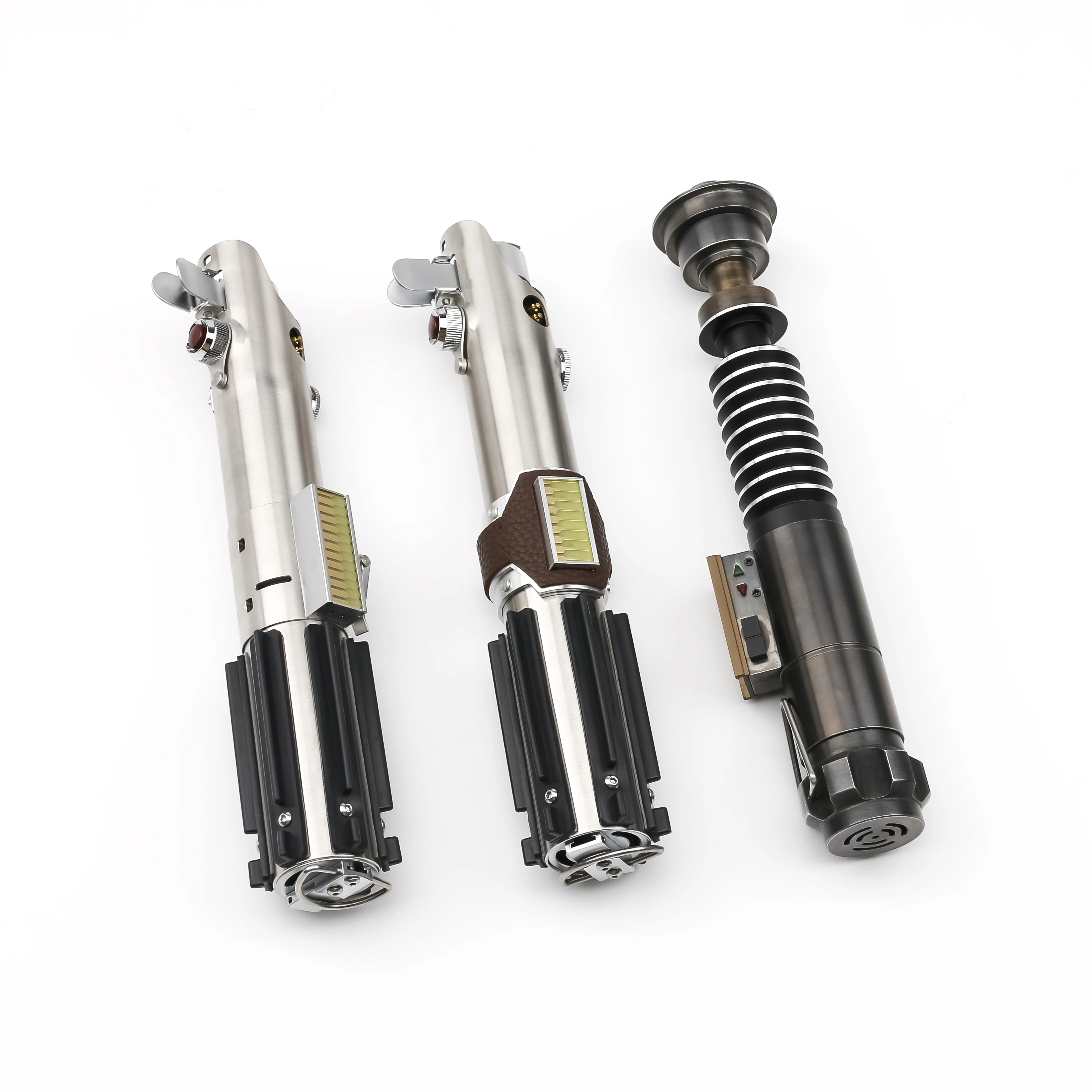 TXQSABER Luke Lightsaber Parts for Laser Saber Skywalker Metal Empty Hilt DIY Accessories Custom