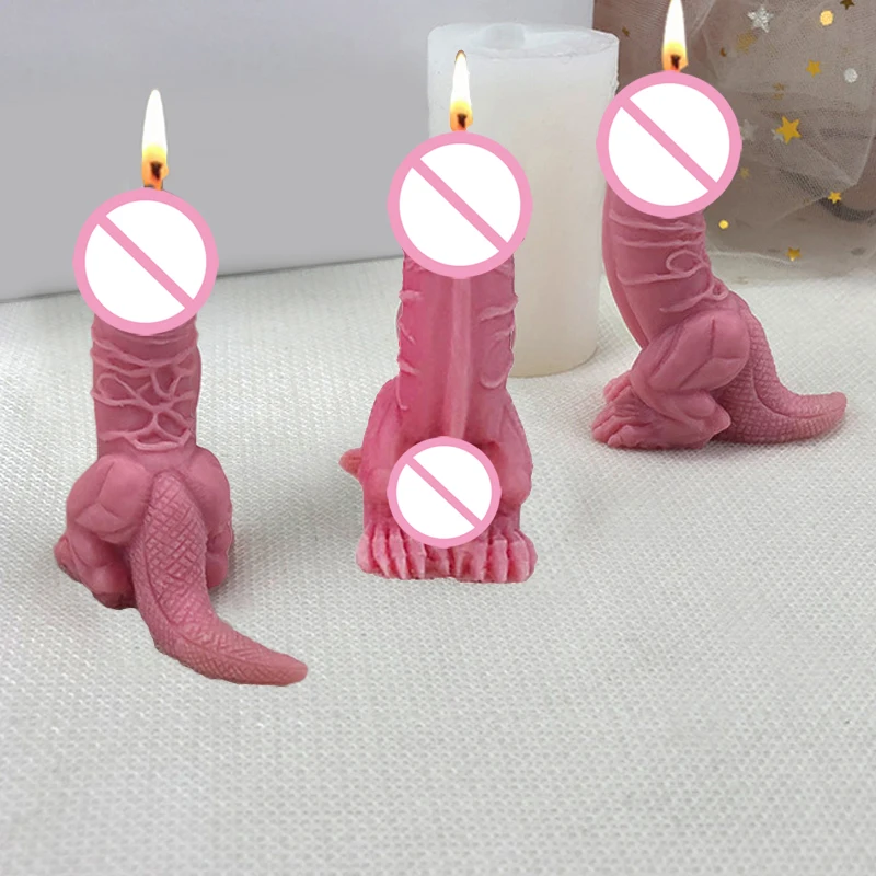 Silicone Mold Candles Dick Penis  Silicone Fondant Cake Decor Tool -  Candle Mold - Aliexpress