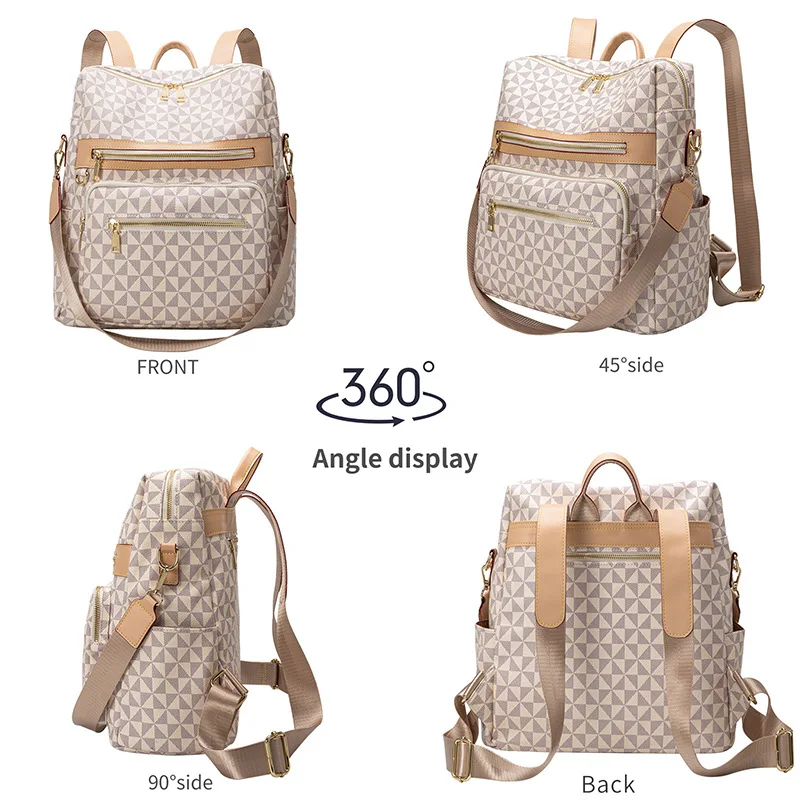 Female Bags High-capacity Lightweight Backpacks For Women Waterproof Multifunctional Wear-resistant For Girls Travel Commuting