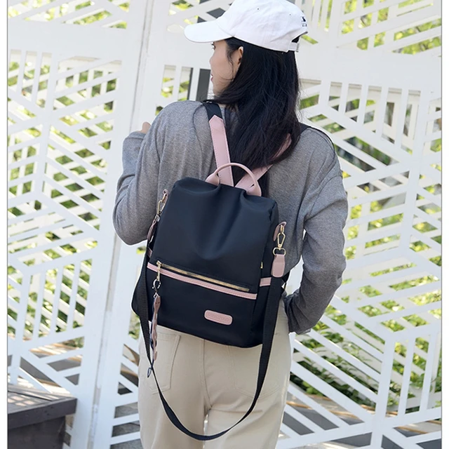 Wine nylon Anello Backpack