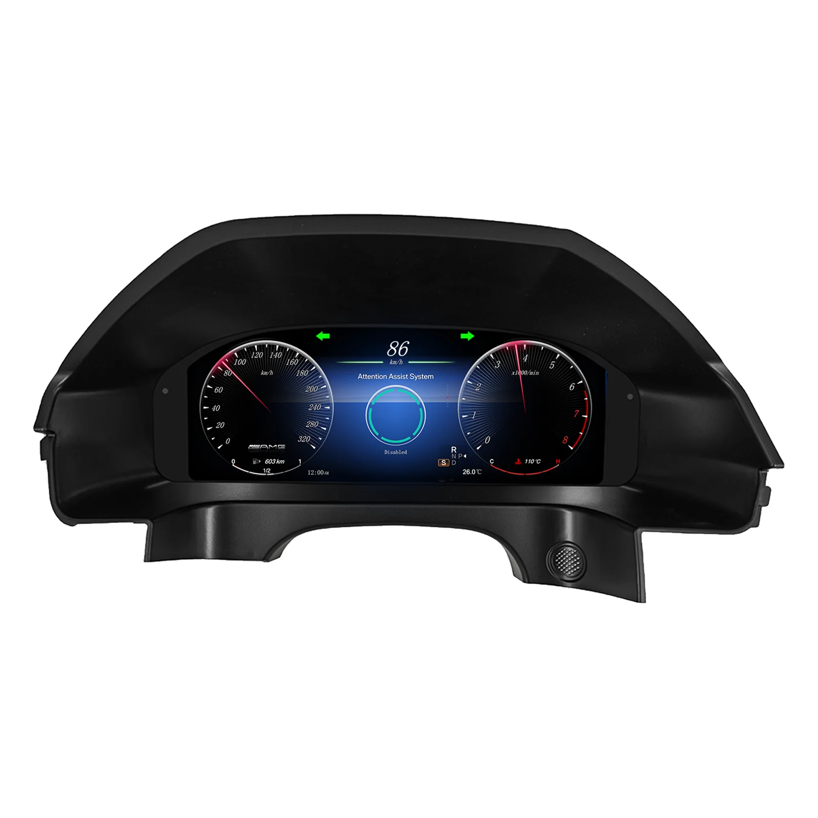 벤츠 W212 E 클래스 2010-2015년용 카클러스터 12.3'' LCD 디지털 대시보드 클러스터 자동차 계기판 콕핏