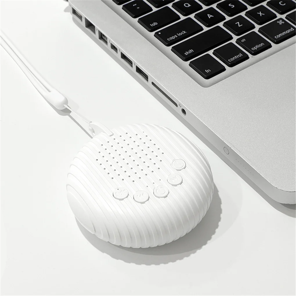 White Noise Machine Automatic Shutdown Speaker Pocket Travel Hanging Household Baby Room Dorm Sound Soothing Player Sleep Aid