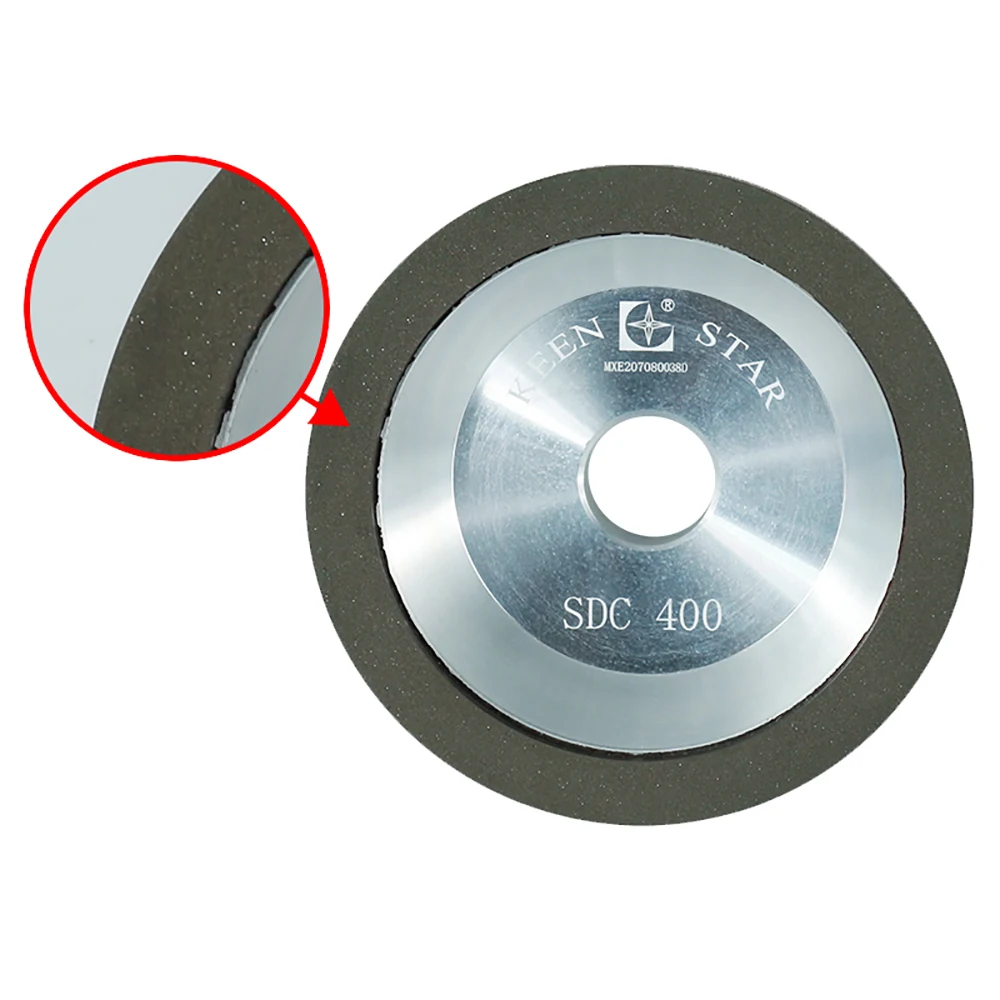 

Resin Diamond Bowl Grinding Wheel For Universal Knife Sharpening Machine Outer Diameter 100MM Inner Hole 20MM