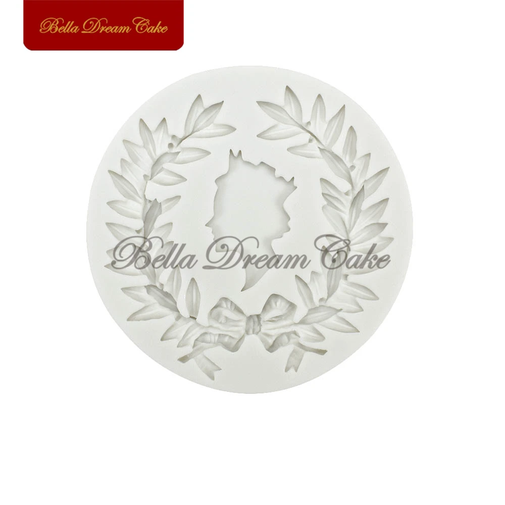 MY175CK Set Di 4 Stampi In Silicone Per Torta: Cornice, Corona Di Rose, Gemme E Fiori – Per Fondente, Cioccolato, Pasta Di Zucchero