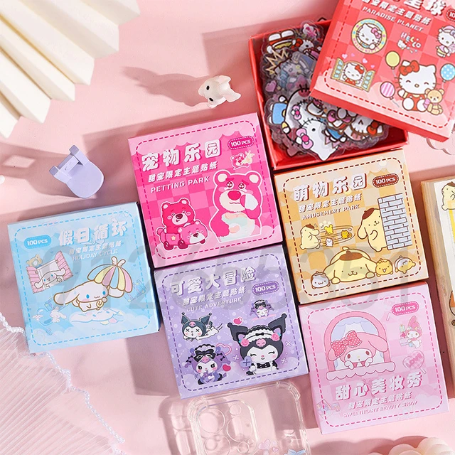 Sanrio Stationery Pompompurin  Hello Kitty Kuromi Stationery - Kawaii  School Model - Aliexpress