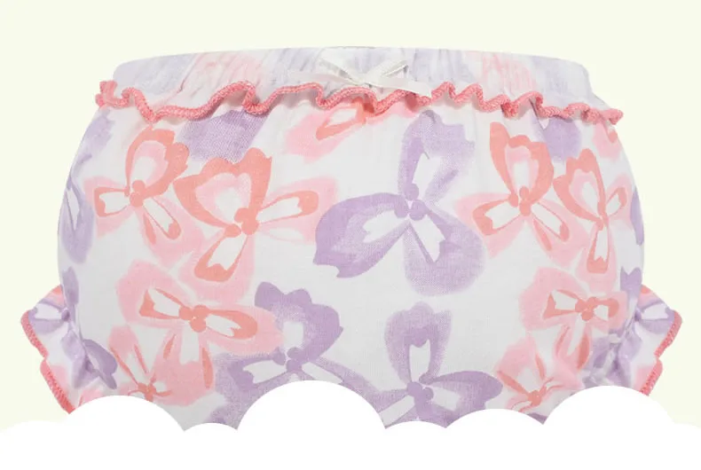 Description Picture 4 of itemBaby Panties 100% Cotton Breathable Girl Infant Cute Cartoon Shorts Children Fashion PP Pants For 6-24 Month Kids New Underpants