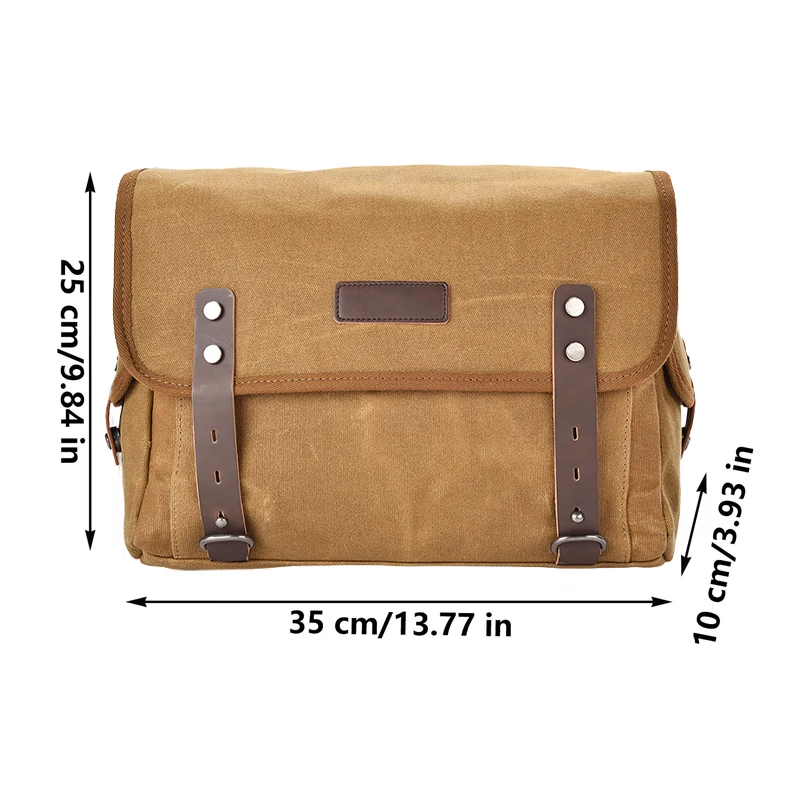 Universal Motorcycle Side Saddlebag with Removable Waterproof Inner Liner