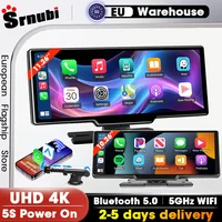 Srnubi 10.26/11.26'' Écran Carplay pour voiture, lecteur vidéo multimédia, sans fil, Android Auto, Mirrorlink, autoradio, Bluetooth, WIFI 1