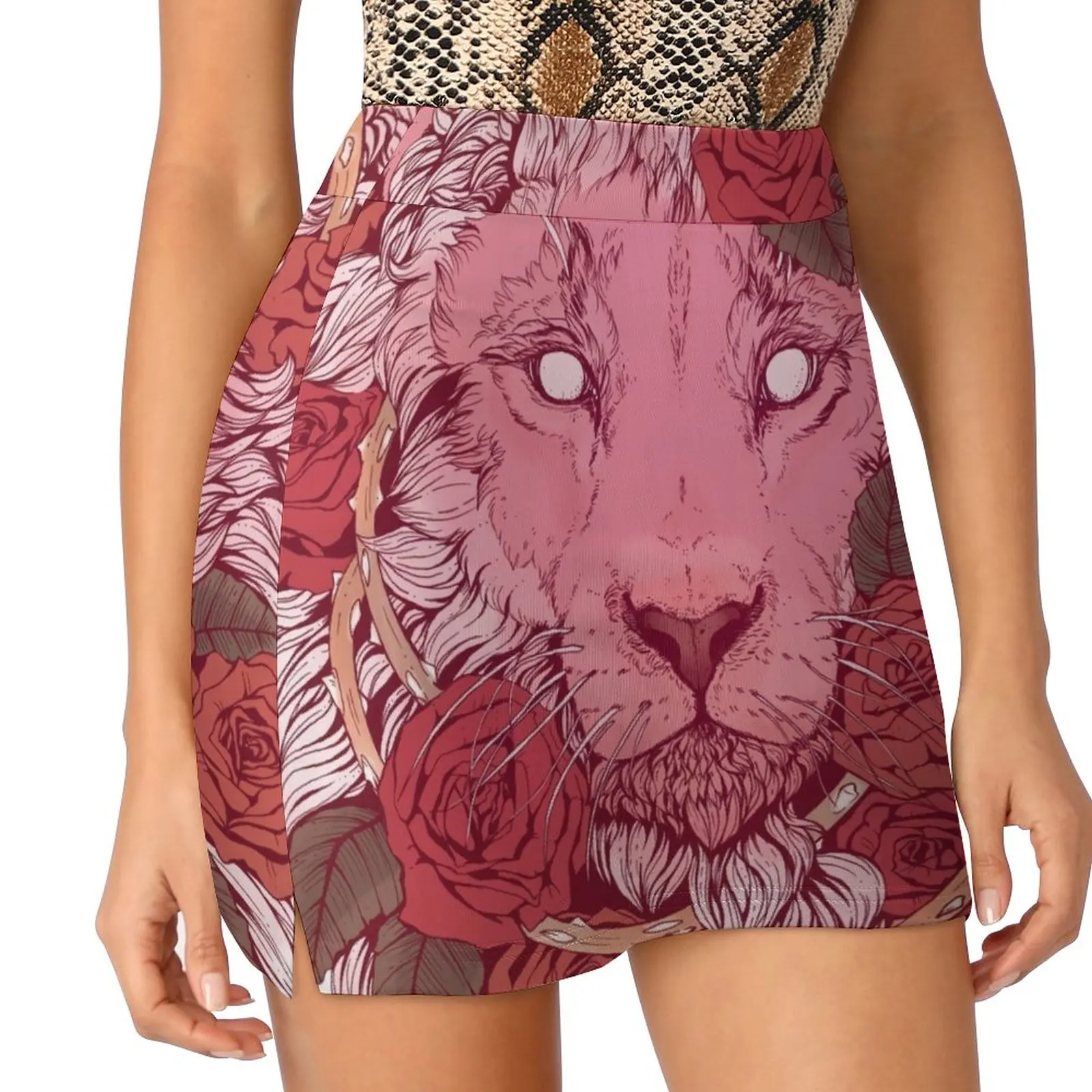Lion of Roses Light Proof Trouser Skirt korean style Woman clothing