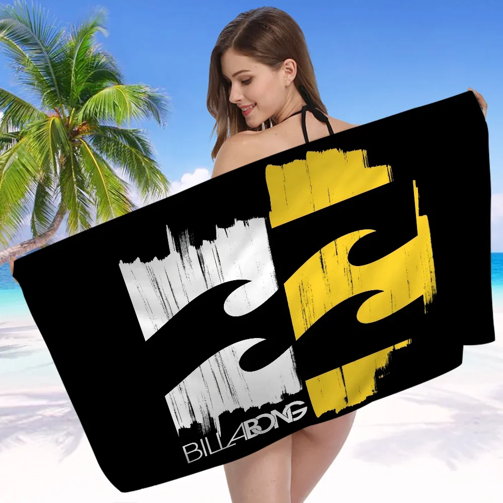B-Billabong Big Microfiber Beach Towels Quick Dry Towel Sand Beach Towels Pool Towel for Travel Swim Pool Yoga 5