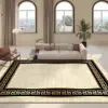 Luxury Gold Living Room Decoration Carpets Home High-quality Soft Rug Dining Room Easy Cleaning Non-slip Comfortable Floor Mat 3