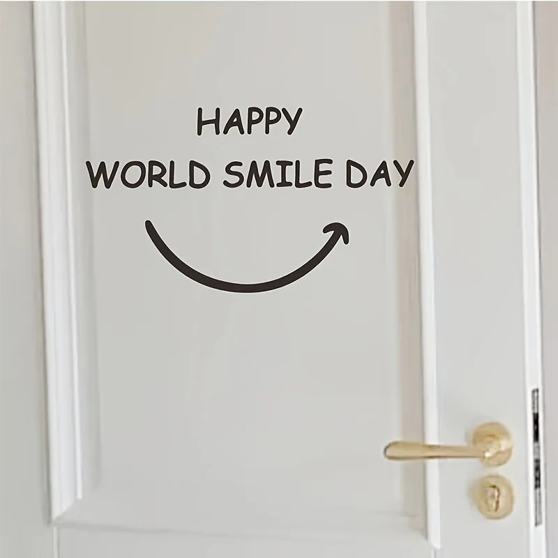 Smile Mirror Wall Sticker Removable Wall Stickers Diy Wallpaper For Hallway Wall Decoration Murals 3