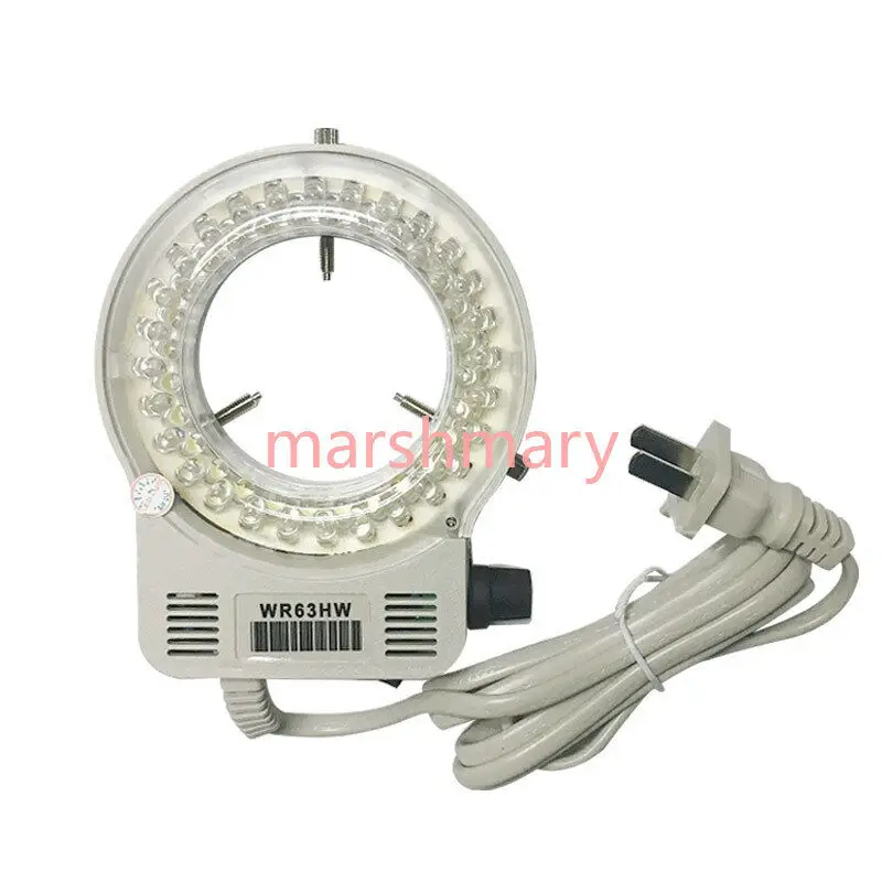 

New 56 White LED Ring Light Illuminator for Meiji EMZ EMZ5 Microscope WR63HW