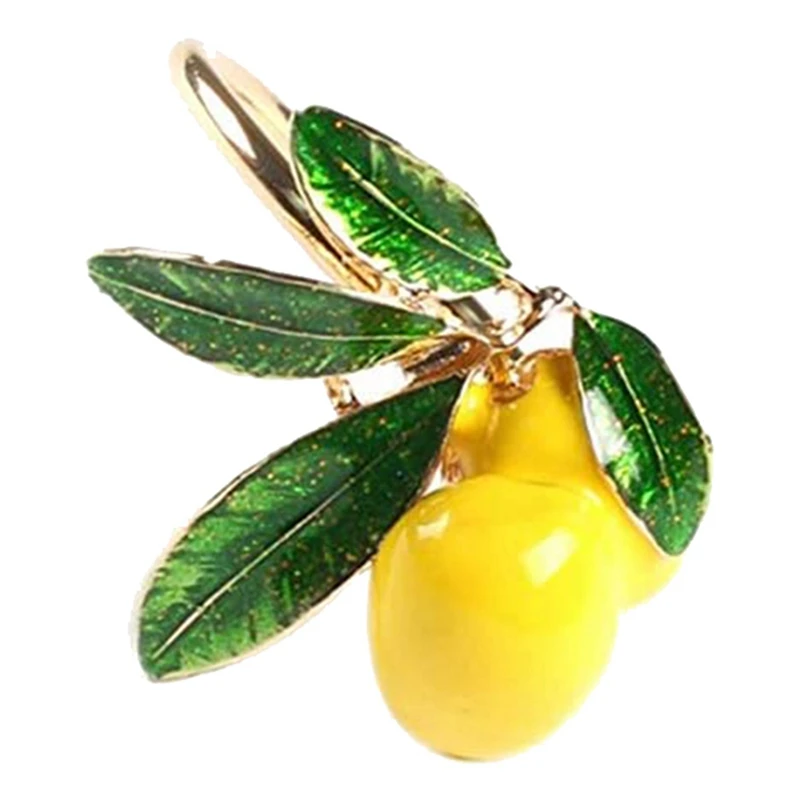 

Napkin Rings Set Of 32,Lemon Wedding Napkin Holder Gold Napkin Buckle For Table Decor Parties Holiday Family Gathering