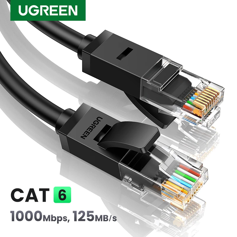 UGREEN Cable Ethernet para ordenadores portátiles, Cable de nailon trenzado CAT6 para PS 4, enrutador, Gatos 6, RJ Cable Lan, RJ45| | - AliExpress