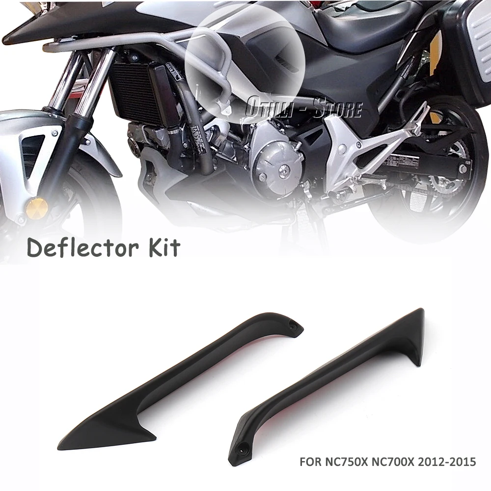 

For HONDA NC 700X NC700X NC 750 X NC750X 2012 2013 2014 2015 Motorcycle Accessories Wind Deflector Upper Air Deflectors Kit