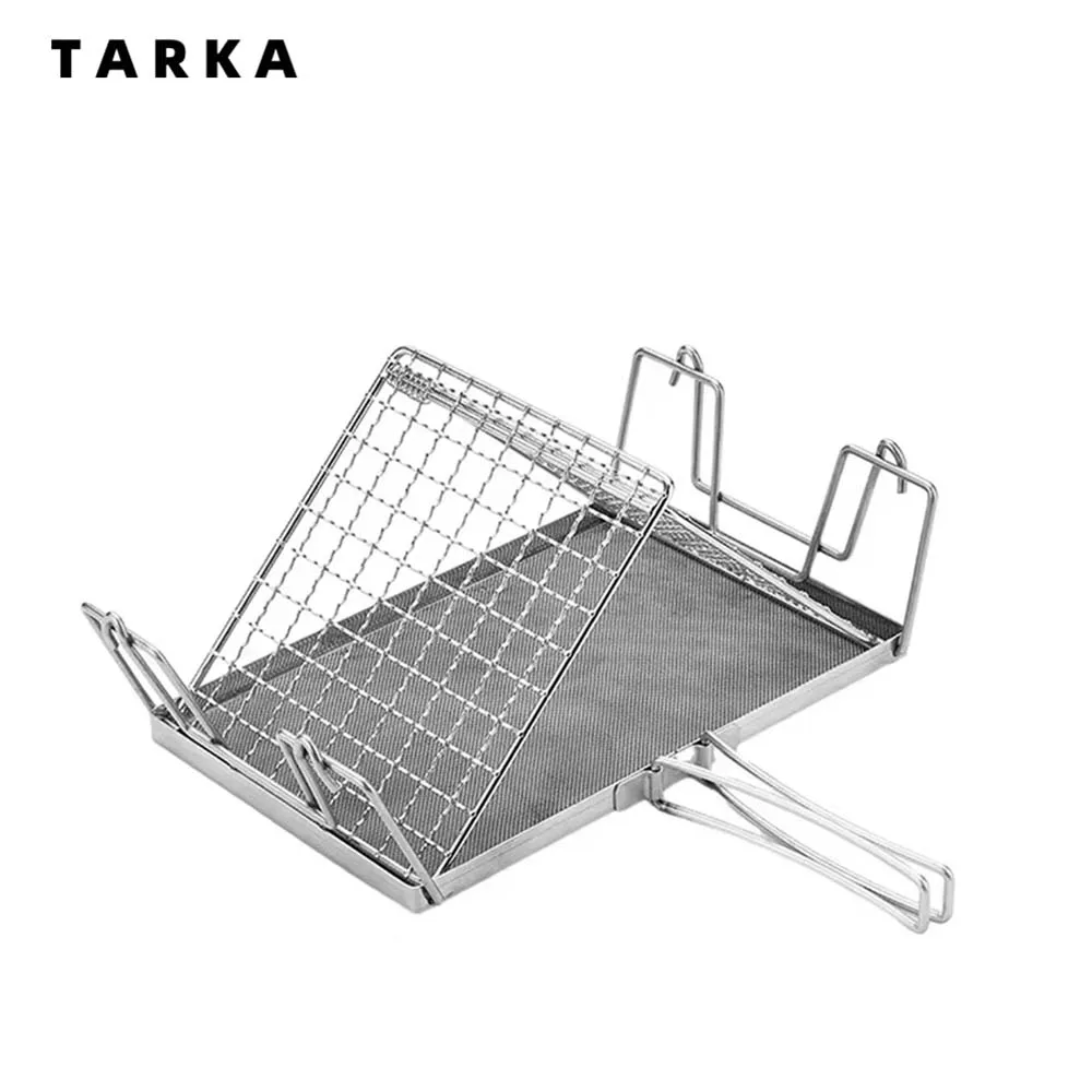 Camping Picnic Roast Bread Rack TARKA Camping Supplies Heated Over Open Flame Outdoor Hiking Roast Rack