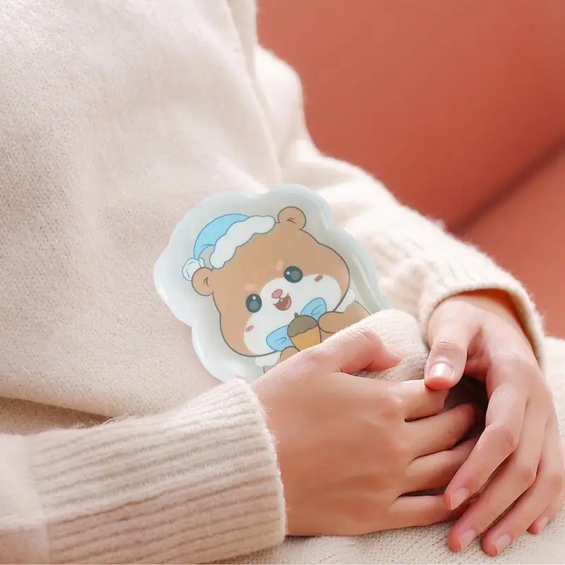 4Pcs/set Instant Hand Warm Packs Reusable Click Hand Warmers Long-Lasting Pocket Heater Penguin Pattern